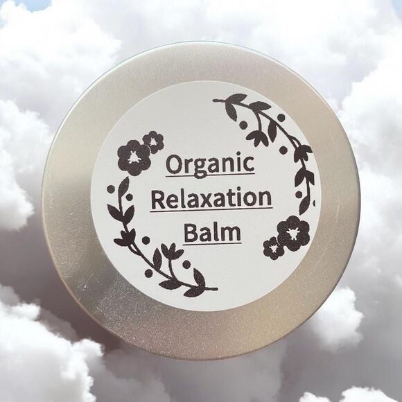 Organic Relaxation Balm with Lavender, Valerian, Lemon Balm, Chamomile, Basil - Picture 3 of 10